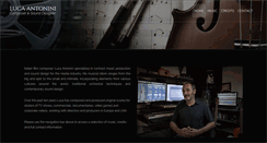 Desktop Screenshot of lucaantonini.com